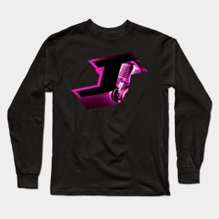 Pink Jswervo Logo Long Sleeve T-Shirt